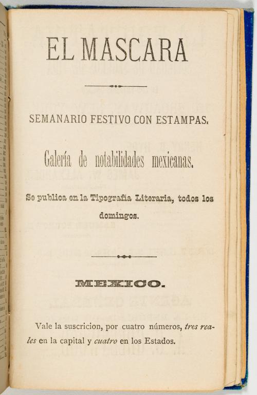 [México] Anuario Universal. Almanaque Estadístico, Administ