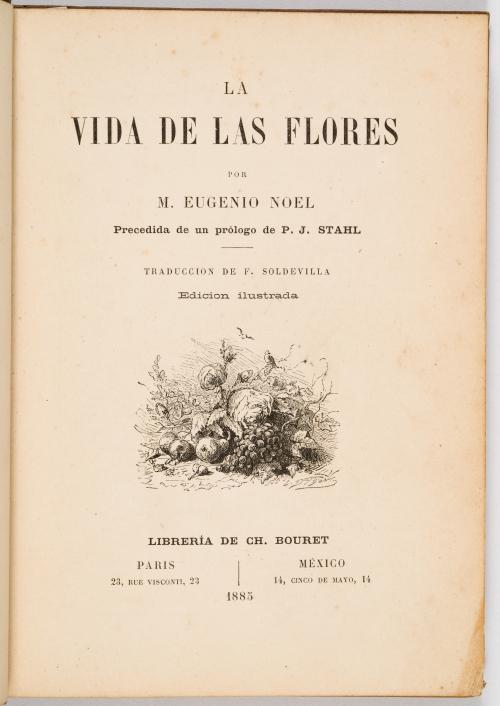 Noel, Eugenio : La vida de las flores