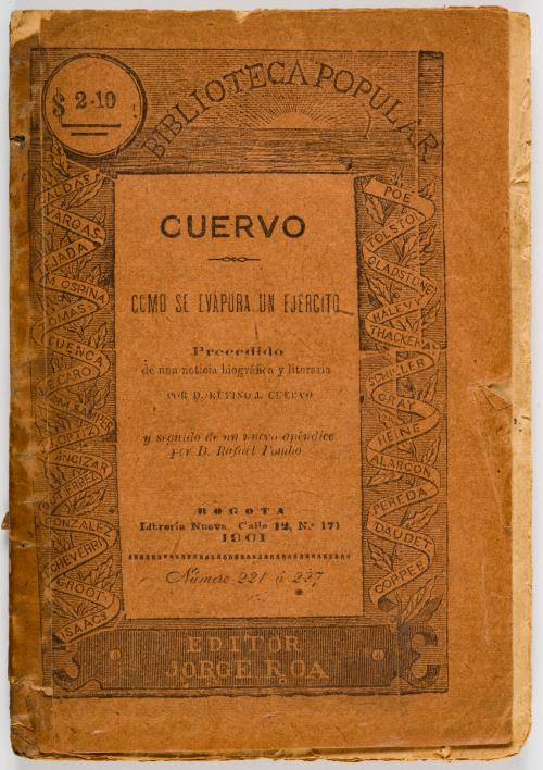 Cuervo, Rufino : Cómo se evapora un ejército. Precedido de 