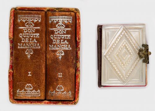 Colección de libros en miniatura