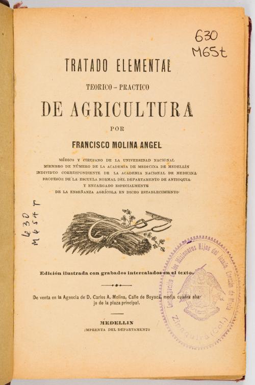 Molina Angel, Francisco : Tratado elemental teórico práctic