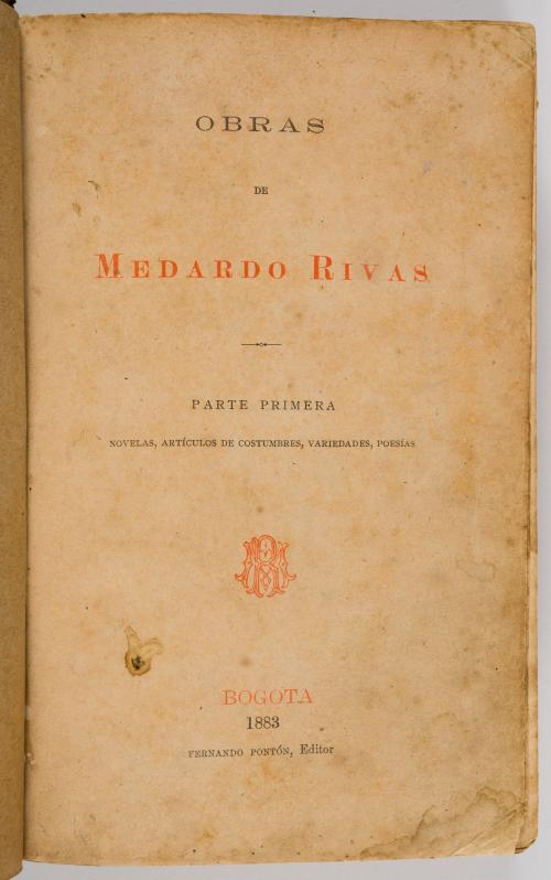 Obras de Medardo Rivas