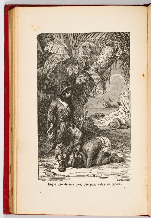 Defoe, Daniel. : Aventuras de Robinsón Crusoe. Tomos I y II