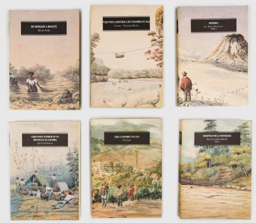 VV.AA. : Colección de libros sobre viajeros de Colombia. Bi