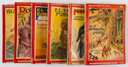 Colección de novelas ilustradas sobre aventuras clásicas 
