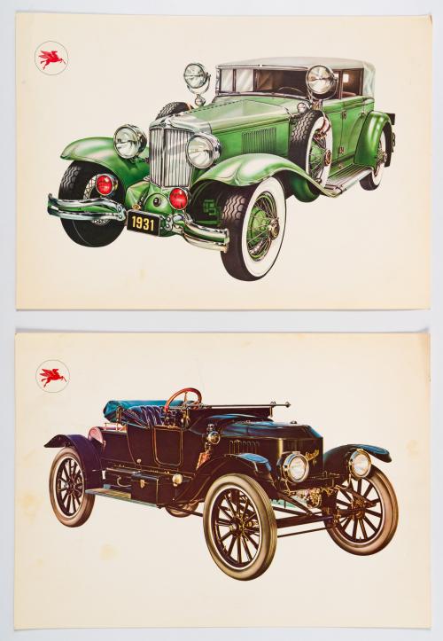 Colección de carros y carreras (Marlboro y Mobil)