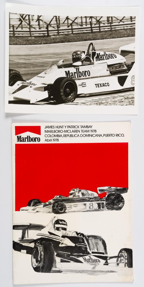Colección de carros y carreras (Marlboro y Mobil)
