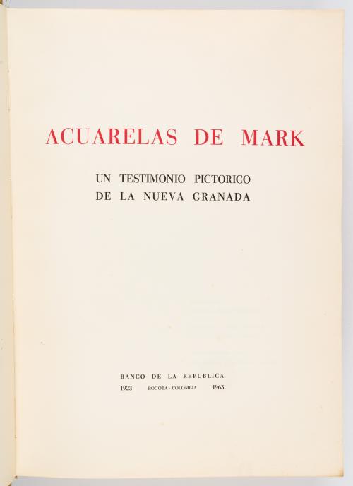 Edward Walhouse Mark : Acuarelas de Mark. Un testimonio pic