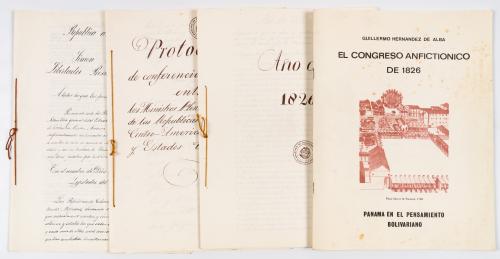 Documentos facsimilares de Panamá en el pensamiento Bolivar