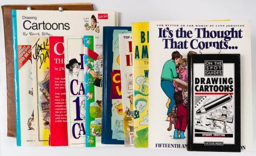 Colección de libros de caricaturas