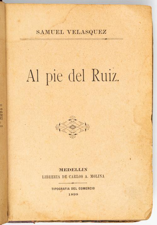 Velázquez, Samuel : Al pie del Ruíz