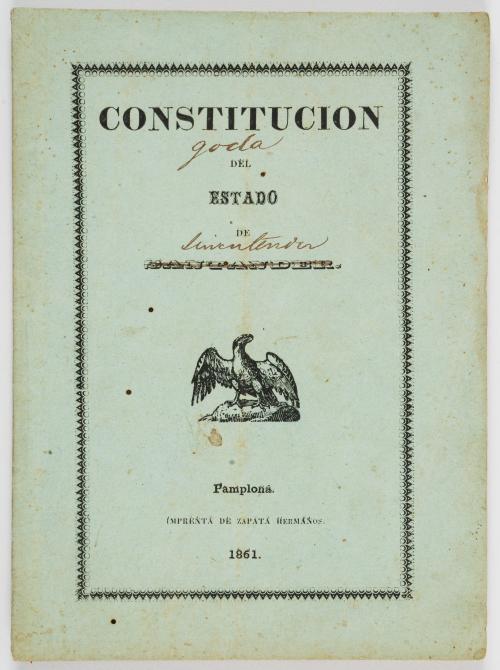 Constitución del Estado de Santander