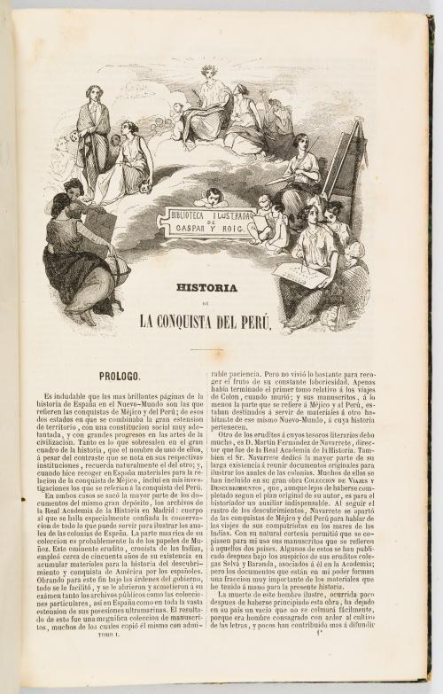 Prescott, Guillermo : Historia de la conquista del Perú. Co