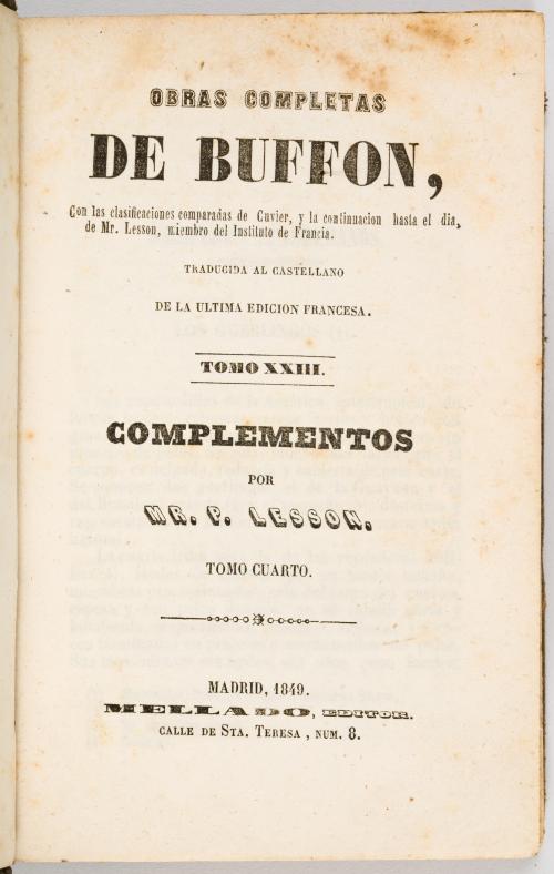 Colección de libros de zoología, botánica y geología