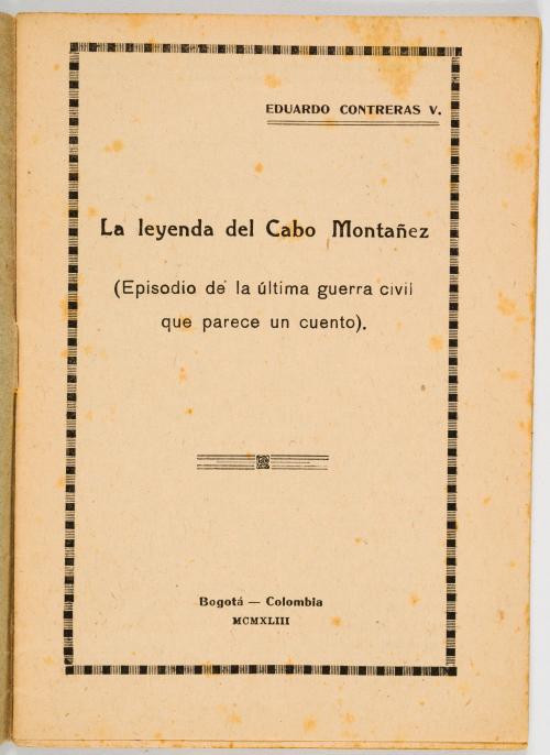 Colección de libros de historia de Colombia durante el Sigl