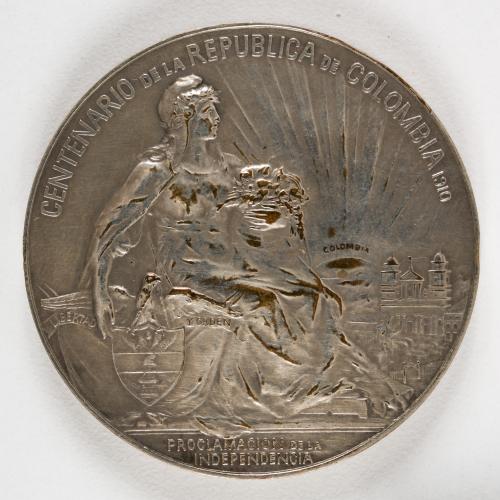  Medalla conmemorativa del primer centenario de la independ