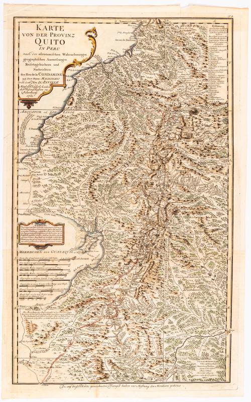 Anville, Jean-Baptiste Bourguignon d’ : Karte von der Provi