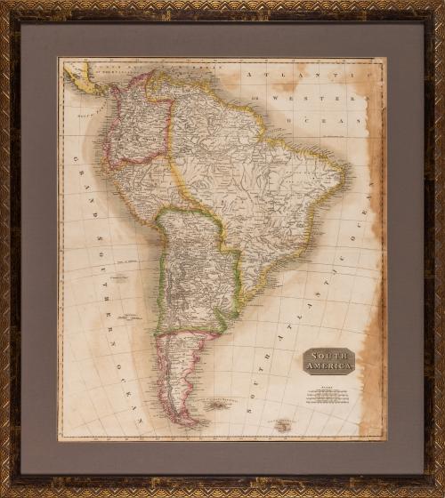 Colección de mapas de América del Sur entre los siglos XVII