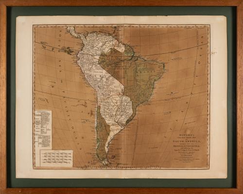 Colección de mapas de América del Sur entre los siglos XVII