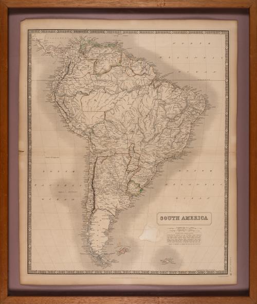 Colección de mapas de América del Sur entre los siglos XVII
