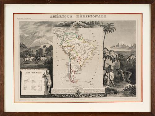 Colección de mapas de América del Sur entre los siglos XVII