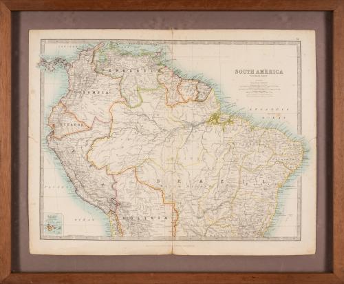 Colección de mapas de América del Sur entre los siglos XVII