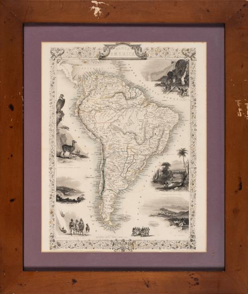 Colección de mapas decorativos de América grabados por John