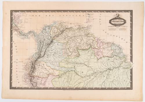 Carey & Lea : [2 mapas] Geographical, Statistical and Histo