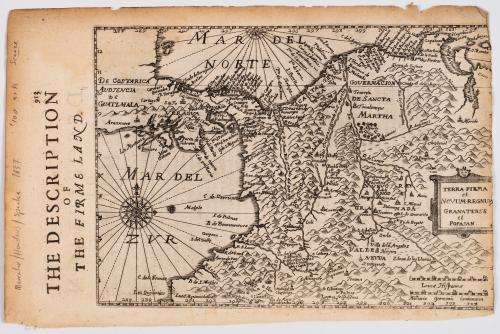 Bellin, Jacques Nicolas : [2 mapas de Colombia] Carte des P