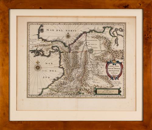 Blaeu, Willem  : Terra Firma et Novum Regnum Granatense et 
