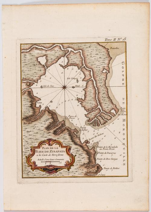 Bellin, Jacques Nicolas : [Santa Marta y Cispatá] Plan du P