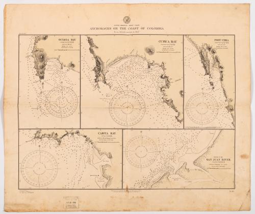 Colección de mapas de Colombia y regiones adyacentes (siglo