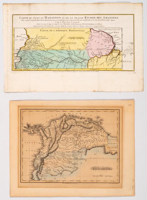 Colección de mapas de Colombia y regiones adyacentes (siglo