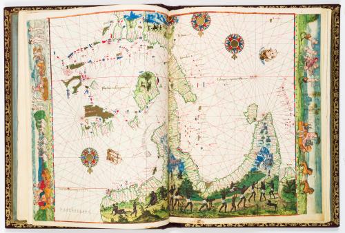 Vallard, Nicolas : Atlas Portulano de Nicolás Vallard de Di