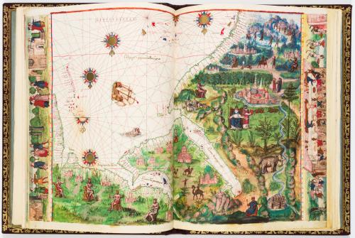 Vallard, Nicolas : Atlas Portulano de Nicolás Vallard de Di