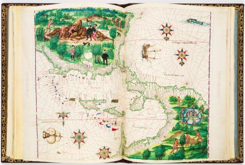 Vallard, Nicolas : Atlas Portulano de Nicolás Vallard de Di