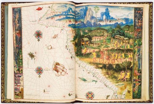 Vallard, Nicolas : Atlas Portulano de Nicolás Vallard de Di