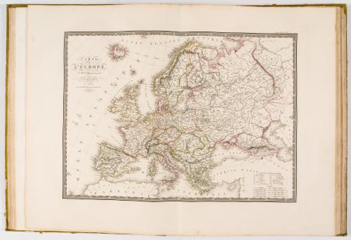 Brué, Adrien Hubert :  [Incluye mapa de Humboldt de Colombi