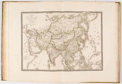 Brué, Adrien Hubert :  [Incluye mapa de Humboldt de Colombi