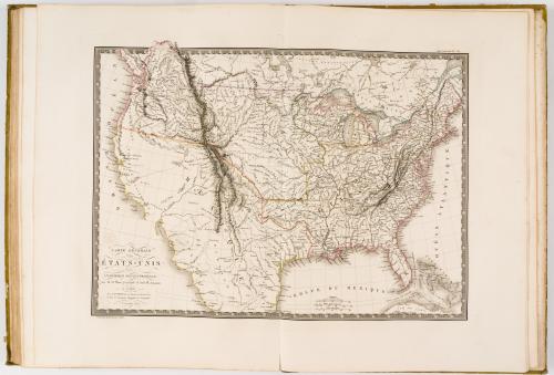 Brué, Adrien Hubert :  [Incluye mapa de Humboldt de Colombi