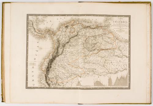 Brué, Adrien Hubert :  [Incluye mapa de Humboldt de Colombi