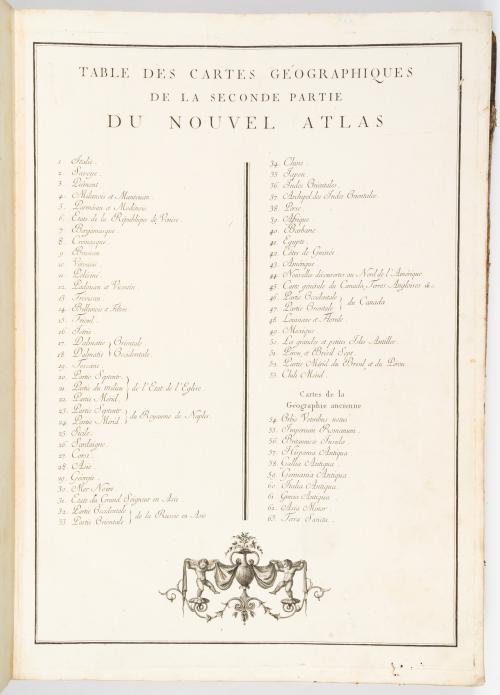  Vaugondy, Robert De; Venice, Remondini : Atlas universel d