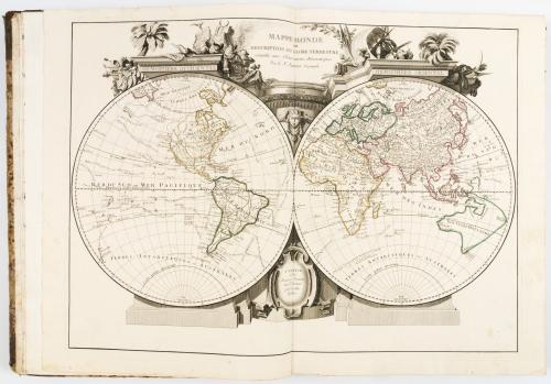  Vaugondy, Robert De; Venice, Remondini : Atlas universel d