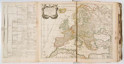 Sanson, Nicolas; Herederos : Atlas ou cartes géographiques 