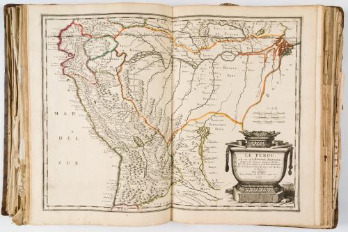 Sanson, Nicolas; Herederos : Atlas ou cartes géographiques 