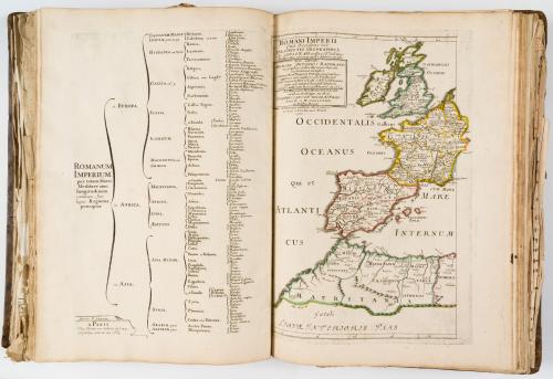 Sanson, Nicolas; Herederos : Atlas ou cartes géographiques 