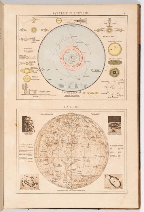 Hachette : Atlas manuel de Géographie moderne contenant cin