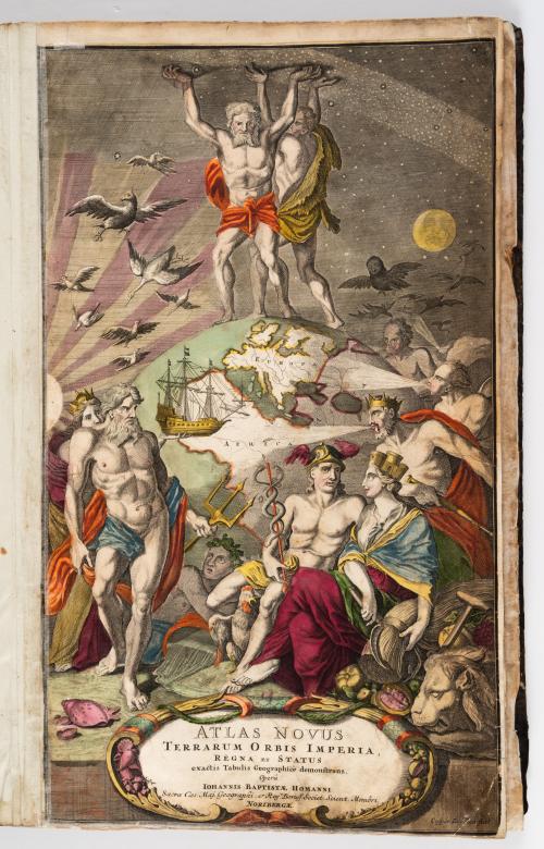Baptist Homann, Johann  : Atlas Novus Terrarum Orbis Imperi