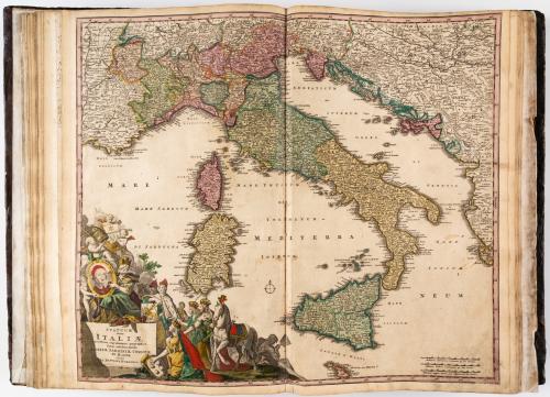 Baptist Homann, Johann  : Atlas Novus Terrarum Orbis Imperi