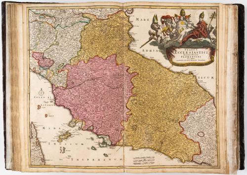 Baptist Homann, Johann  : Atlas Novus Terrarum Orbis Imperi